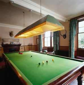 Rhidorroch billiards room