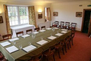 Kincardine Castle dining room