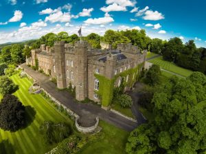 Scone Palace aerial