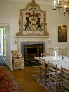 Airlie Castle dining room