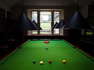 Broughton Hall billiards table