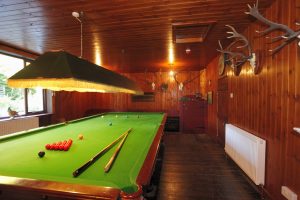 Black Corries Lodge Billiards Room