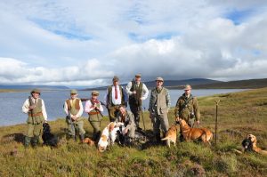 Black Corries walked-up party