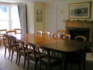 Kindrochet Lodge dining table