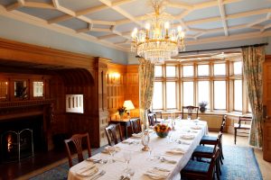 Wyvis Lodge dining room