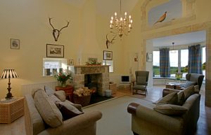 Weirloch Lodge drawing room