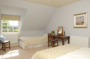 Winton Cottage twin bedroom