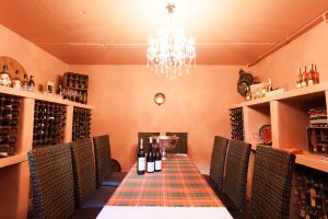 House of Turin whisky tasting room