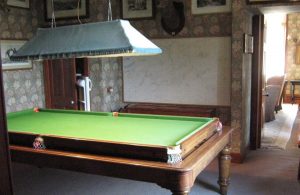 Glencalvie billiards room