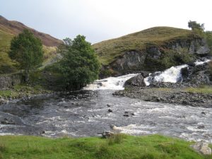 Langwell Lodge river