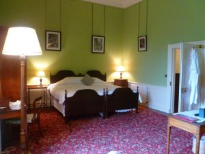 Winton Castle twin bedroom