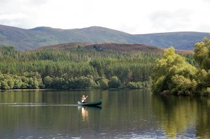 Loch Knockie canoe