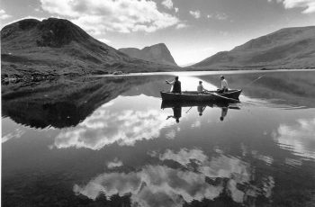 Loch fishing Harris